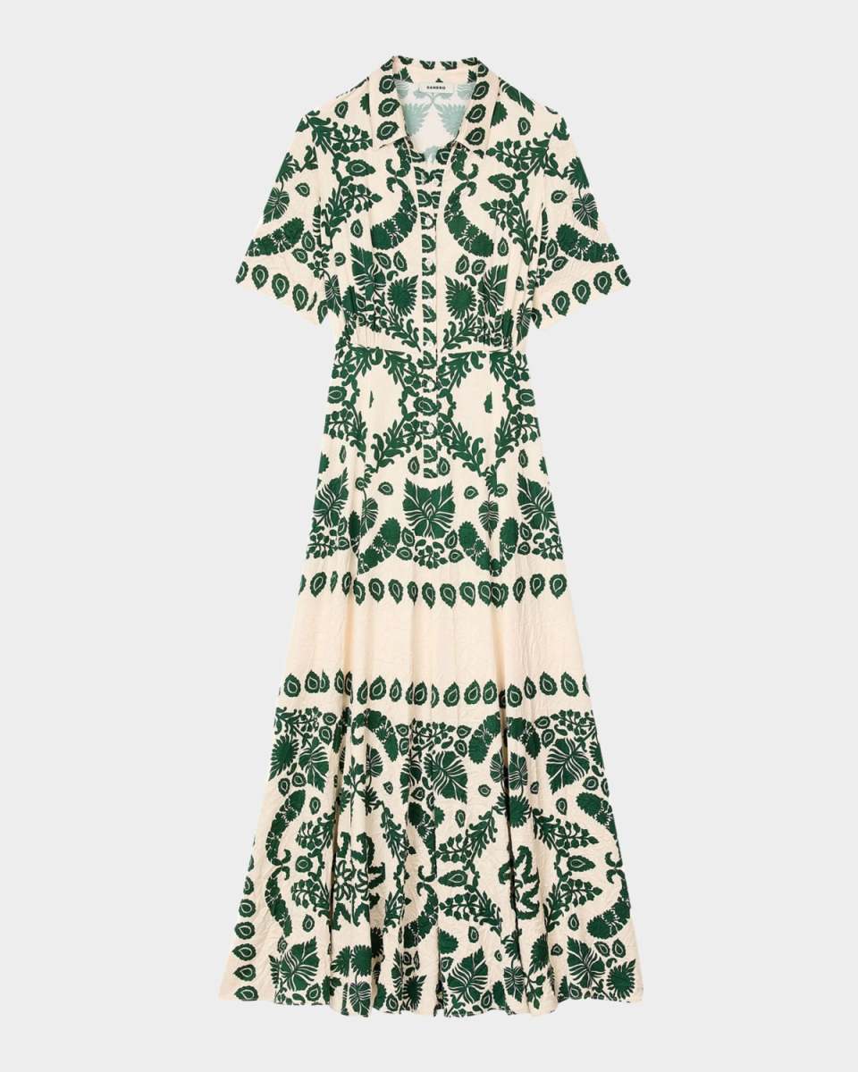 Lavandou Maxi Shirtdress